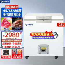 中科西冷 超低温冰柜零下-60度大容量家用储存卧式(-15度至-45度可调)