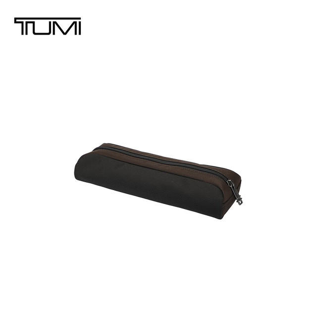 TUMI 途明 TRAVELACC.系列男士手拿包胡桃木色