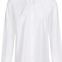 Massimo Dutti 【纯棉】女士纯色经典通勤百搭时尚衬衫