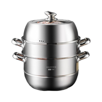 MAXCOOK 美厨 MCZ827 蒸锅(30cm、3层、304不锈钢)