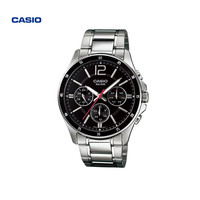 CASIO 卡西欧 Regular普通系列 男士商务电子手表 MTP-E321B-1AVDF