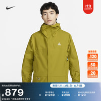 NIKE 耐克 ACG STORM-FIT男子防风夹克秋季外套户外徒步DV9416 390苔藓色/山峰白 S