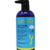 pura d'or 美国purador普娜朵洗发水舒缓清洁修护头皮