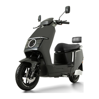 立马电动摩托车【热销】 耀影150公里长续航电动车 72V32Ah铅酸电池1500W电机 USB充电 金属枪灰 金属灰
