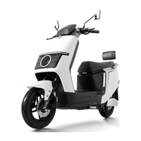 立马电动摩托车【热销】 耀影150公里长续航电动车 72V32Ah铅酸电池1500W电机USB充电 冰雪白