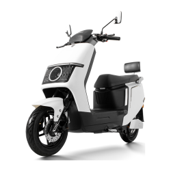 立马电动车 立马电动摩托车 耀影150公里长续航电动车 72V32Ah铅酸电池1500W电机USB充电 冰雪白