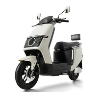 立马电动摩托车【热销】 耀影150公里长续航电动车 72V32Ah铅酸电池1500W电机 USB充电 茶白