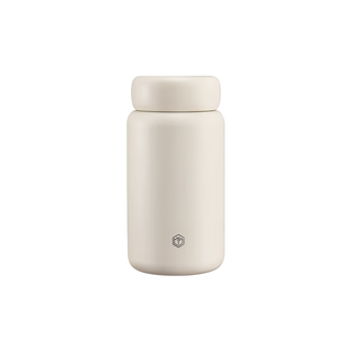  京东京造 小巧便携 保温杯  雪球白 口袋版 200ml