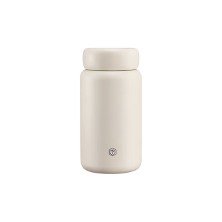  京东京造 小巧便携 保温杯  雪球白 口袋版 200ml