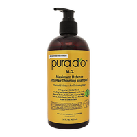 pura d'or 美国Purador橙标洗发水去屑止痒脂溢性皮炎煤焦油洗剂防脱发控油