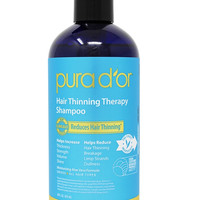 pura d'or 美国Purador普娜朵美国原装进口正品蓝标洗发水控油蓬松防脱育发