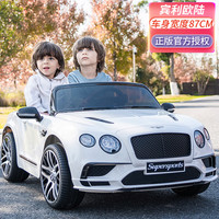 贝瑞佳 BeRica 宾利授权婴儿童电动车遥控四轮汽车小孩玩具车可坐人摇摆童车