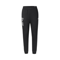 阿迪达斯 adidas秋冬款男女大小童加绒舒适束脚休闲运动裤日常百搭针织长裤