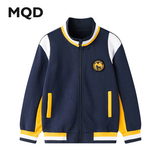 马骑顿（MQD）秋冬季学院风针织日常通勤外套 藏青1 175