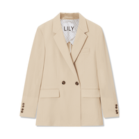 LILY 时尚通勤款休闲西装女外套女
