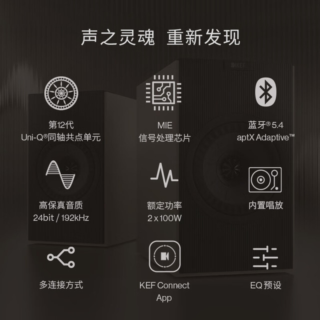 KEF Coda W 高保真 有源音箱