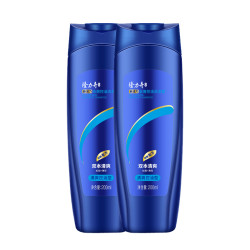 Longrich 隆力奇 洗发水清爽控油去屑200ml*2瓶小瓶装男女士通用洗头膏