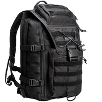 MAXGEAR 马盖先 X7战术双肩包男多功能电脑背包军迷户外休闲时尚个性旅行 黑色魔蝎迷彩