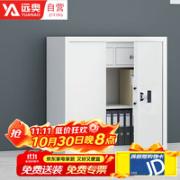 远奥 保密文件柜电子密码资料柜铁皮凭证柜灰钢制档案柜