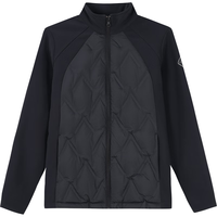 探拓（TECTOP）户外轻薄羽绒服修身连帽保暖羽绒外套 2347234YR 女款经典黑S