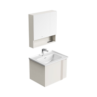 九牧(JOMOO)浴室柜陶瓷一体盆卫生间洗脸盆柜组合洗手盆卫浴洗漱台组合A2776 【开放置物-无龙头】单门70cm 【开放置物-无龙头】双门70cm