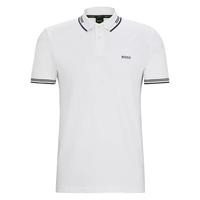 HUGO BOSS 雨果博斯 Logo条纹印花短袖Polo衫