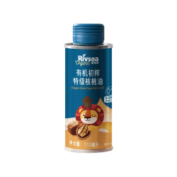 禾泱泱 婴幼儿辅食搭档 食用油 热炒凉拌 有机初榨特级核桃油 1阶-有机初榨核桃油110ml
