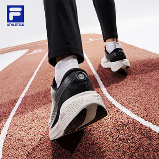 斐乐（FILA）BOA柔云3+路跑鞋男鞋2025秋运动鞋户外跑步鞋 杰出白/骏马黑-BB 40.5