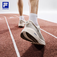斐乐(FILA)BOA柔云3+路跑鞋男鞋2025秋运动鞋户外跑步鞋 微白-WW 43