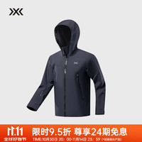 X-BIONIC XBIONIC旷野隐者轻量GORE-TEX 3L静壳冲锋衣男防风防水25春夏24931 暗夜黑 S