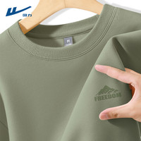 回力 男士卫衣2025新款春秋款上衣男秋季圆领打底衫男款秋装长袖Y