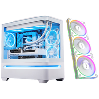 AP202 灵光岛 曲面防爆玻璃悬浮式海景房 白色 + MR120 正叶3颗 机箱风扇套装 白色