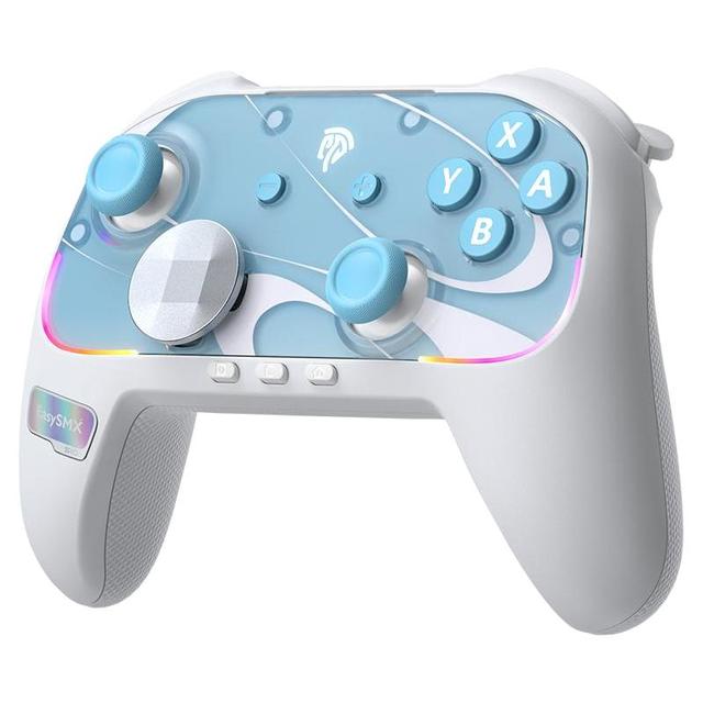 移动端：易速马 S10任天堂switch2代手柄pro蓝牙joycon游戏手柄pc电脑版HD震动TMR摇杆ns手柄塞尔达握把