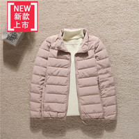 超轻羽绒服女式羽绒服冬季中款超薄羽绒服女轻薄冬季白鸭绒2022新款轻薄服女短款轻便时尚小个子
