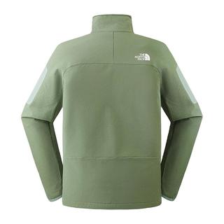 北面（The North Face）男款外套Tek Approach户外运动徒步防泼水防风棋盘格软壳衣8DG2
