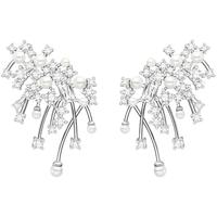 HEFANG何方璀璨星云耳环轻奢优雅耳夹耳钉女