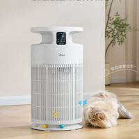 美的 家用宠物空气净化器 吸猫毛除过敏源猫猫搭子猫毛净化器杀菌消毒除猫狗异味 小怪兽PET500