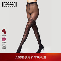 Wolford 沃尔福特 Ornamental20D 繁花微透连裤袜 17622
