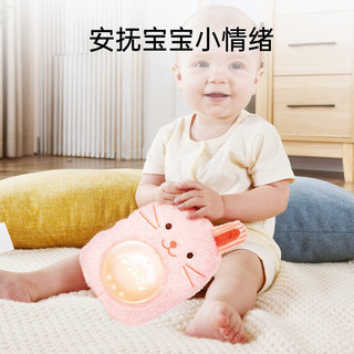 Hape安抚玩具 婴幼儿睡眠安抚亲子互动玩具小孩  音乐抱抱鼠Momo 0-3Y