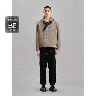 GXG 仿麂皮多口袋工装夹克