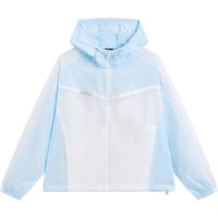 XTEP特步 【防晒科技】防晒服女秋季透气薄款运动风衣户外防紫外线防晒衣