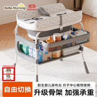小主早安 BeBeMorning 二合一尿布台 多功能可折叠