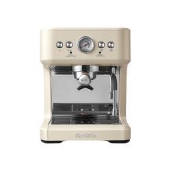 Barsetto M3V咖啡机家用小型半自动OPV意式浓缩办公室 M3V米白色