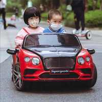 贝瑞佳 BeRica 宾利婴儿童电动车双座遥控四轮玩具汽车可坐人宝宝小孩礼物跑车