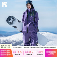 酷峰 kufun Punk系列 女款滑雪服 XS
