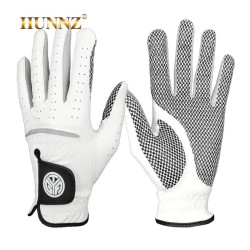 HUNNZ 品牌高尔夫手套男士防滑耐磨透气运动GOLF手套2024新款