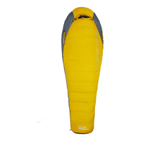 喜马拉雅羽绒睡袋加厚抗寒保暖轻量化户外露营过夜木乃伊成人超轻鸭绒睡袋 石墨烯1200【新标准/抗寒】黄