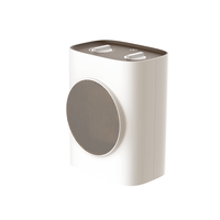 海路世 Heallux 智能恒温暖风机PTC505机械款咖色（无摇头、定时、延时关机）