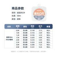GW光威鱼线原丝主线子线竞技渔具垂钓用品50米 1.5号 50米 主线