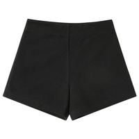 织物猪 学院风假两件连衣裙女早秋新款黑白撞色外套拼接短裙